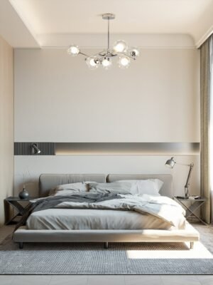 Libra magic bean Bauhaus chandelier living room dining room very simple master bedroom room light 1