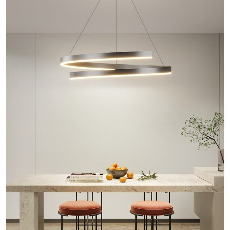 Modern Minimalist Chandelier Lamp for Kitchen Living Room Hotel Pendant Lamp Aesthetic Room Decorator Replica Lighting Appliance 2