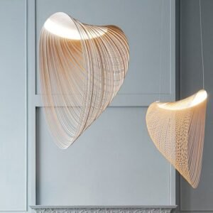Modern Led Pendant Light Creative Minimalism Shape Hanging Light For Dining Room Bedroom Loft Lighting Suspension Luminaire 1
