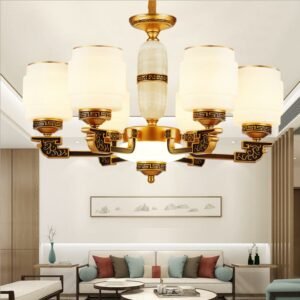 2020 new chinese  Stype LED chandelier for  living room dining room  Bedroom Restaurant Fixtures Home Hanging  lustre lights 1