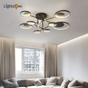 Simple modern atmospheric home ceiling lamp creative living room bedroom ceiling light 1