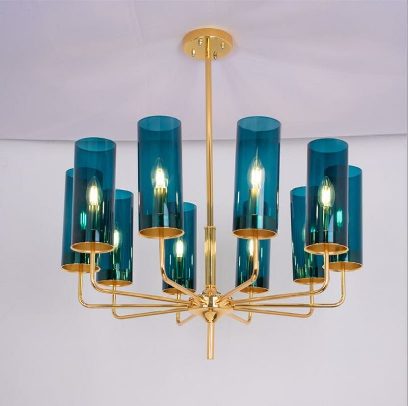 Nordic Glass chandeliers Lighting For living Room modern restaurant  lamps and lanterns  lustre suspension  Fixture HangLamp 4