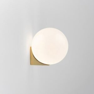 Creative personality art wall lamp simple glass ball decoration aisle bedroom bedside wall light 1
