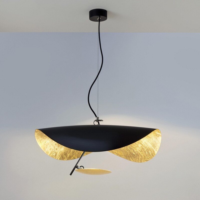 Italy Designer Modern UFO Luxury Pendant Light Iron Hanging Lamp For Living Room Bedroom Dining Bar Decor Nordic Kitchen Fixture 1