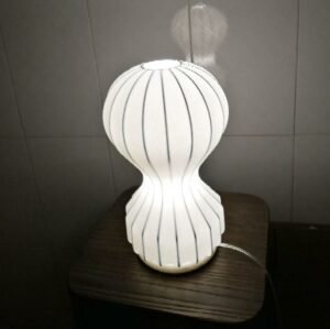 New LED Bedroom table lamp modern minimalist white silk table lamp Nordic pastoral creative decoration study table lamp 1