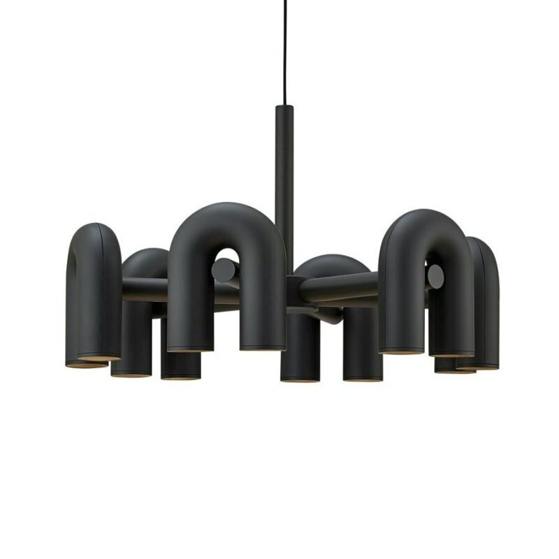 Nordic living room chandelier simple bedroom study designer minimalist restaurant lamp 5