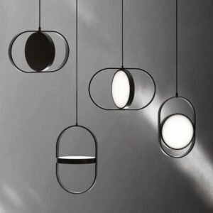 Nordic LED Designer Pendant Light for Bedroom Kitchen Dinning Room Brief Hanglight Aesthetic Room Decorator Lighting Appliance 1