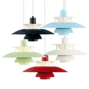 Modern Colorful Led Pendant Light Umbrella Suspend Dining Room Pendant Lamp Lamparas Home Decor Indoor Lighting Fixtures E27 1