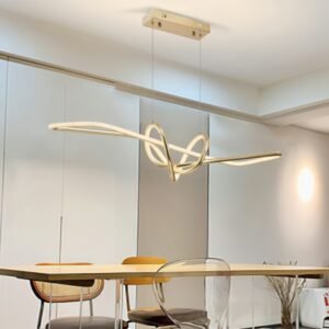 Modern Gold Led Chandeliers For Restaurant And Kitchen Lighting Lustre Decor Chandeliers For Indoor Bar Hanging Fixtures 1