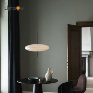 Designer dining room lamp flying saucer pendant lights modern art study bedroom pendant lamp 1