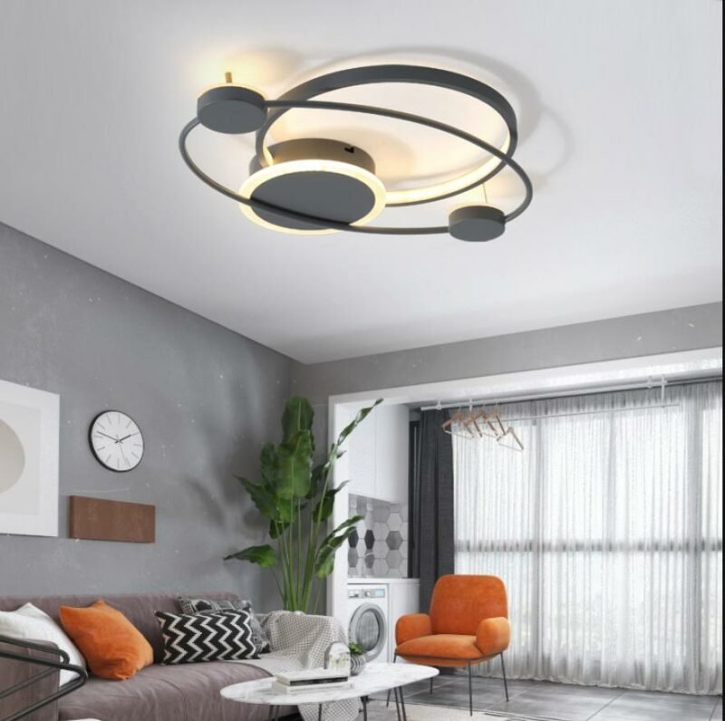 New LED Ceiling Light  For Living Room lighting  Warm and romantic Ceilling Lamp  For  Bedroom Restaurant  Decor Light 3