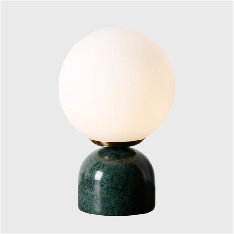 Round ball glass pendant lampshade high temperature explosion proof non-deformable milky glass ball desk lampshade 3
