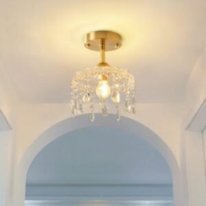 modern Ceiling pendant lamp crystal ceiling light fixture for foyer hallway dinning room lamp decorative bathroom ceiling lights 1