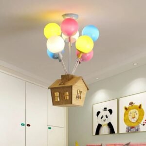 Nordic Chandelier Balloon Fly House Hanglamp for Kitchen Children's Room Nursery Ceiling Aesthetic Room Decor Lighting Appliance 1