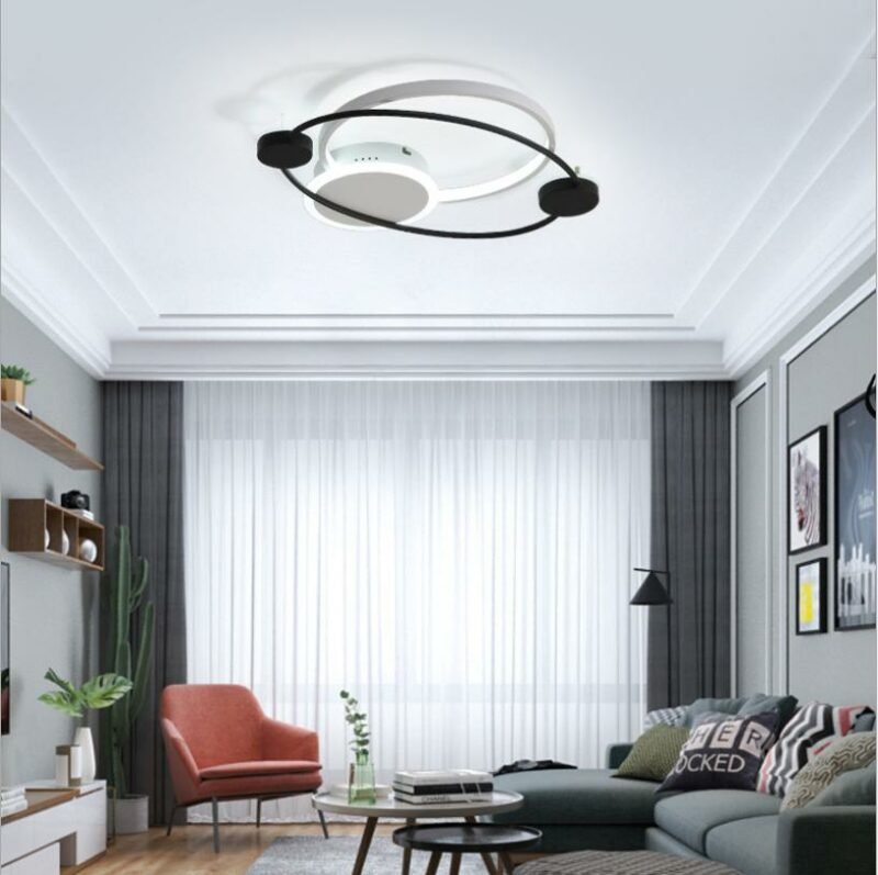 New LED Ceiling Light  For Living Room lighting  Warm and romantic Ceilling Lamp  For  Bedroom Restaurant  Decor Light 2