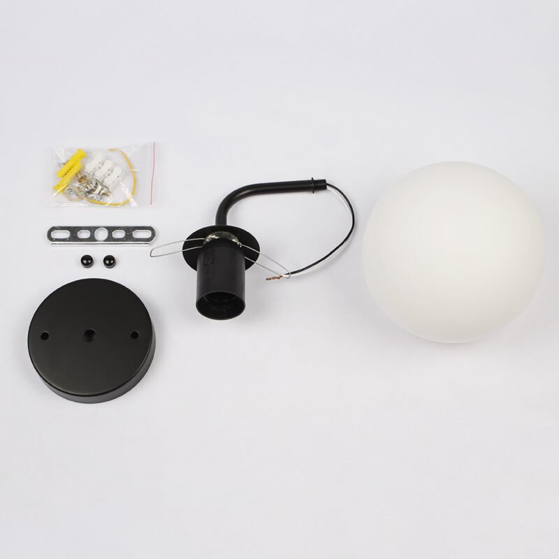 Factory direct sales Modern Style E27 LED Wall Lamps Nordic Ball Wall Lights for Hallway Bedroom Bedside Lamp Wall Sconc 5