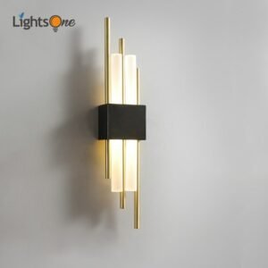 Light luxury full copper wall lamp living room bedroom lamp modern minimalist corridor aisle wall light 1