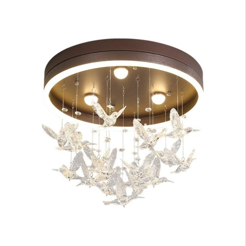 Modern Creative Bird LED Ceilling Light For Living Room Lighthing  Remote Control  Ceiling lamps For Kid's  bedroom Fixtures 6