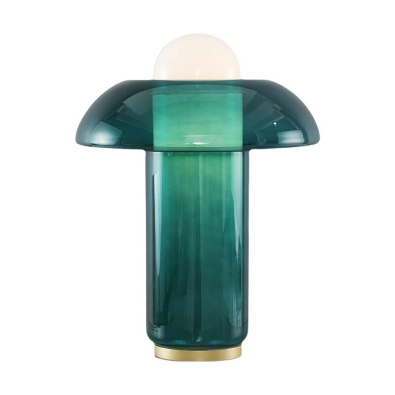 Postmodern minimalist creative emerald living room table light bedroom bedside boutique table lamp 5