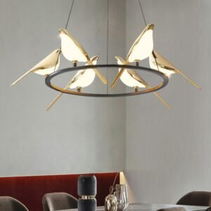 Modern Magpie Pendant Lights Nordic Luxury Creative Personality Hanging Lamp Bedroom Bedside Kitchen Corridor Led Chandelier 1