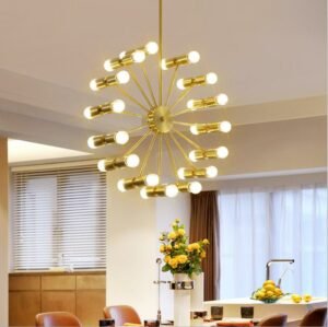 Nordic living room chandelier Lighting modern minimalist  luxury atmosphere home Lamp  bedroom restaurant  lights Fixtures 1