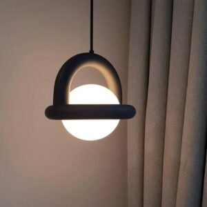 Bedroom bedside balloon pendant lamp designer art lamps cafe bar small pendant light 1