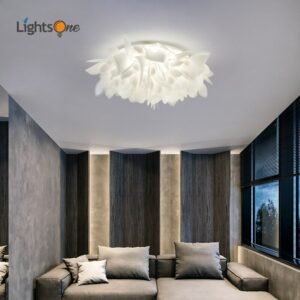 Nordic style bedroom ceiling light simple modern master bedroom warm and romantic children's room lamp study ceiling lamp 1