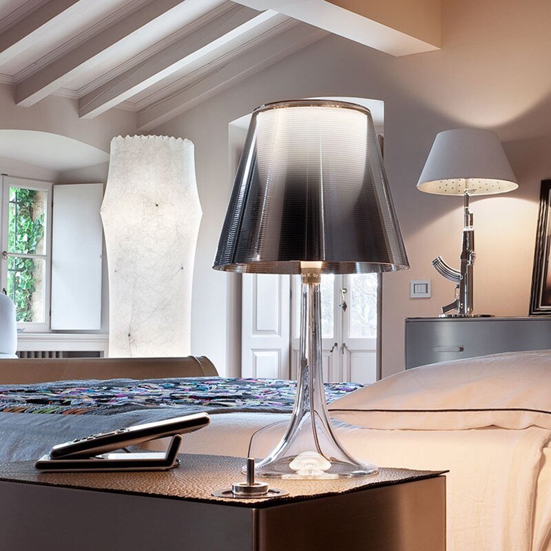 Miss K Nordic Table Lamp for Bedroom Bedside LED Standing Lamp Modern Ins Lanterns Loft Home Decor Design светильник настольный 2