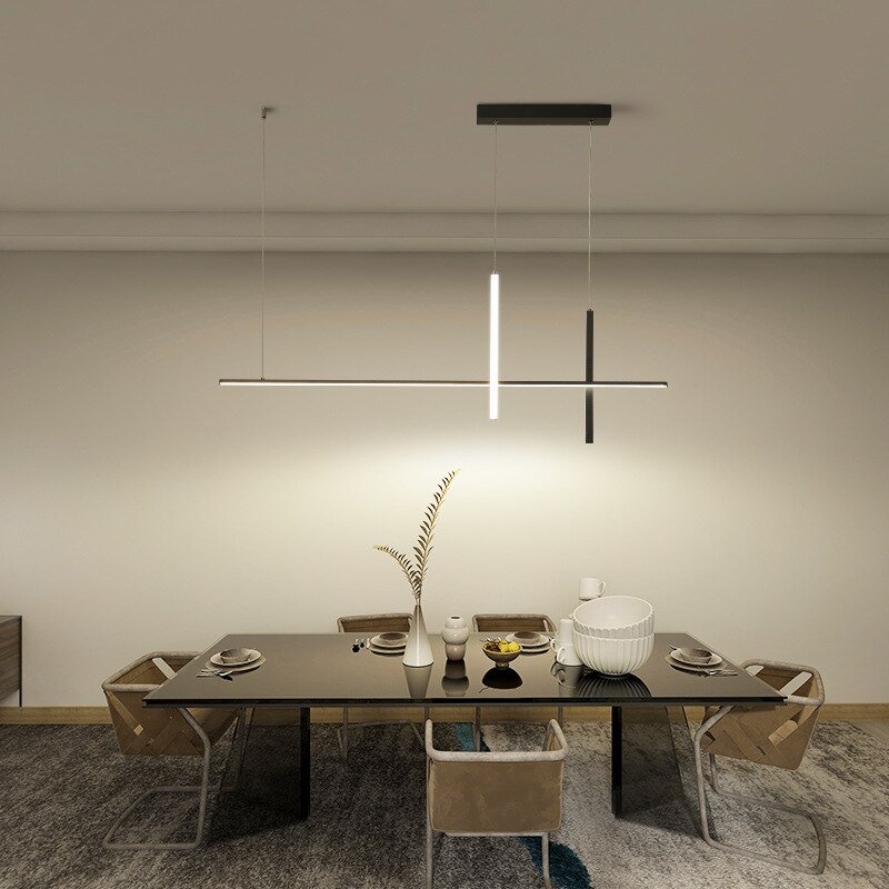 2023 Modern Minimalist Led Pendant Lights Dimmable For Kitchen Office Table Dining Room Chandelier Home Decor Lusters Luminaires 2