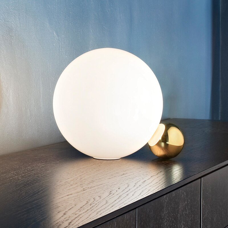 Postmodern creative glass living room table light art bedside bedroom study designer table lamp 2