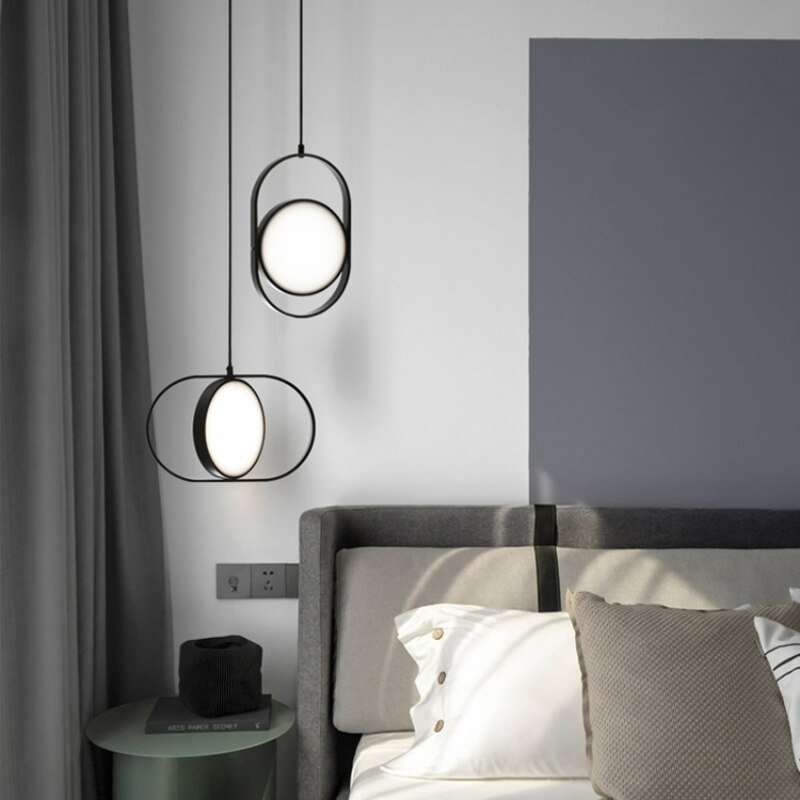 Nordic LED Designer Pendant Light for Bedroom Kitchen Dinning Room Brief Hanglight Aesthetic Room Decorator Lighting Appliance 5