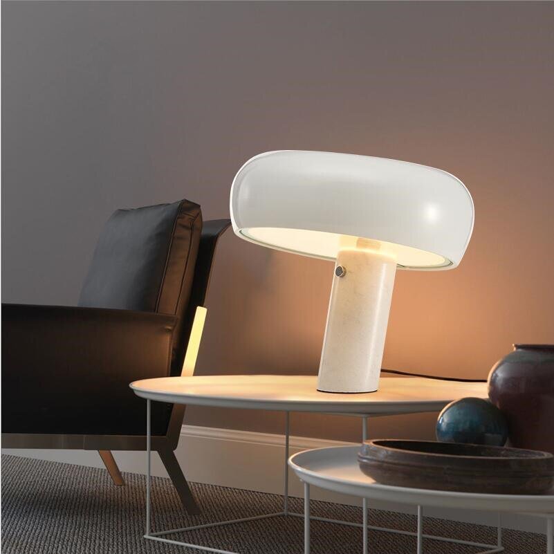 Moden Home Decor Mushroom Table Lamps Italian S noopy Lamp for Bedroom Bedside Living Room Decoration Lampara Desk Night Lights 4