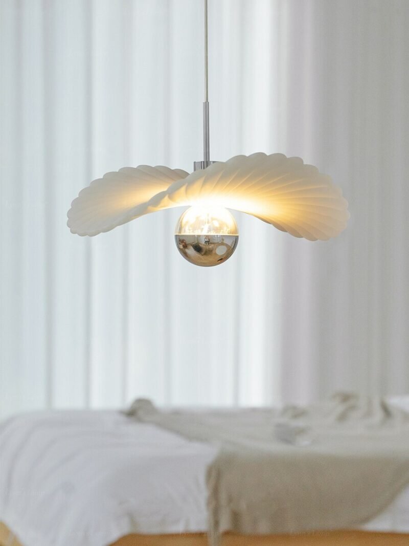 Chaomile dining room pendant light simple shell lamp designer study tea room table bar desk pendant lamp 2