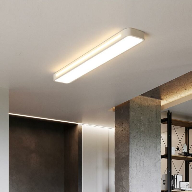 New style long strip ceiling lamp Nordic minimalist LED aisle lamp home restaurant entrance hallway  decor lighting fixtures 4