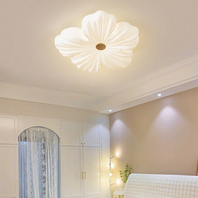 Modern Flower Shape Ceiling Lights For Kitchen Island Living Room Bedroom LED Ceiling Lamps Indoor Decoration Lighting Lamp 4