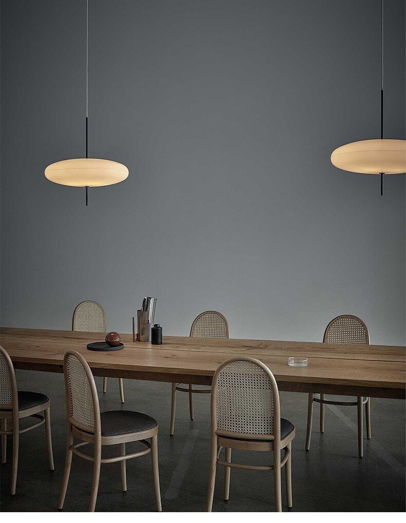 Nordic Modern Lamp Flying Saucer Pendant Lights Modern Art Dining Room Study Bedroom Pendant Lamp 4