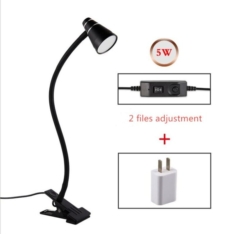 New Metal super bright led table lamp dimming toning bedroom bedside usb charging reading office children's eye protection clip 4