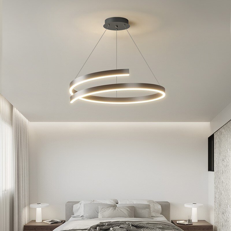 Modern Minimalist Chandelier Lamp for Kitchen Living Room Hotel Pendant Lamp Aesthetic Room Decorator Replica Lighting Appliance 3