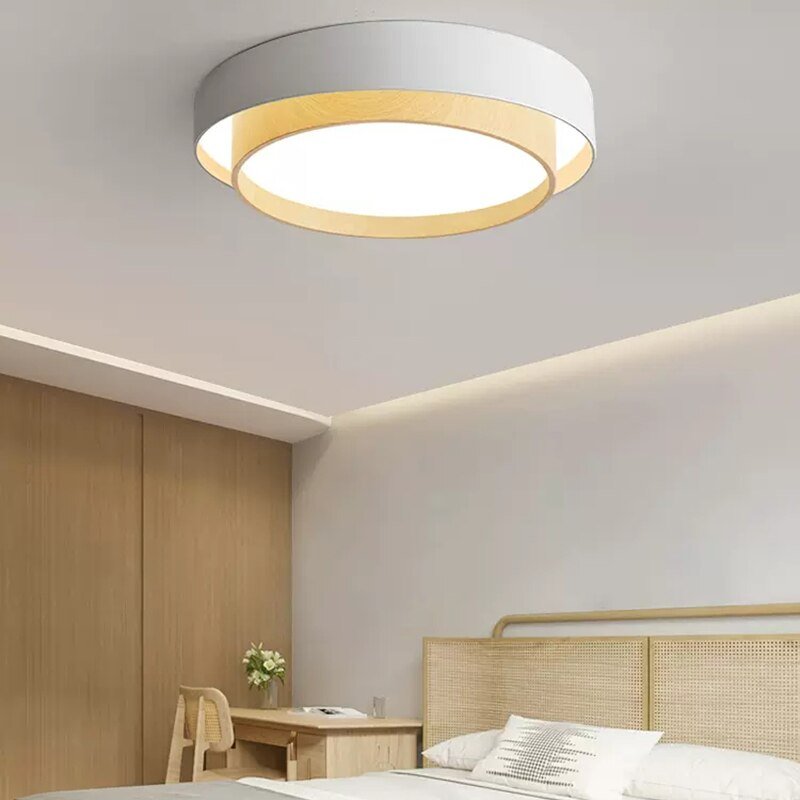 Modern Led Ceiling Lights Wood Irregular Shape Ceiling Lamp For Living Room Bedroom kitchen Home Lighting Ceiling Lighting 1