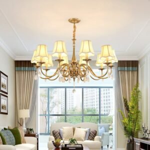 vintage style lights ceiling chandeliers for dinning room home appliance pendant lamp room light fixture fabricshade chandeliers 1