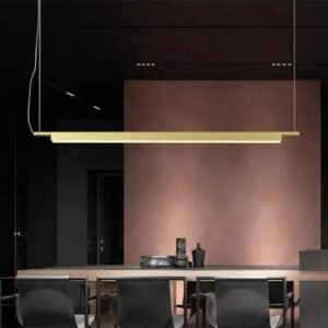 Compendium Linear Pendant Lamp Art Led Linear pendant light Dining Table Kitchen Bar Long tube Pendant lamp 1