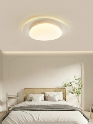 Cream style bedroom light simple room ceiling lamp master bedroom creative cobblestone ceiling light 1