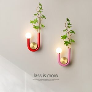 LED Wall Lamps Modern Minimalist U Shape Nordic Style Indoor Wall Lamp Living Room Bedside Wall Decoration Simple Light Fixture 1