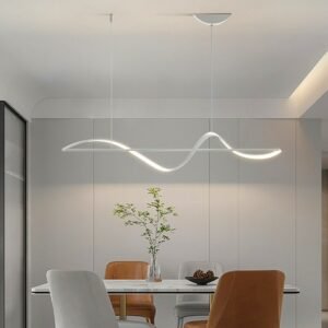 Creative Led Light Emitting Diode Nordic Minimalist Designer Ceiling Restaurant Indoor Pendant Lighting Fixtures 1