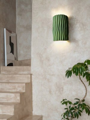 Designer Art Decorative Wall Lamp - Silent Wind Bedroom, Living Room, Background Wall, Resin wall light 1