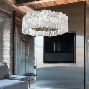 Post-modern living room chandelier designer creative study master bedroom lamp Italian minimalist restaurant lamp 1