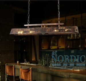 Industrial wind Pendant Lights loft  creative restaurant hot pot shop bar internet cafe retro Hanging Light Fixtures 1