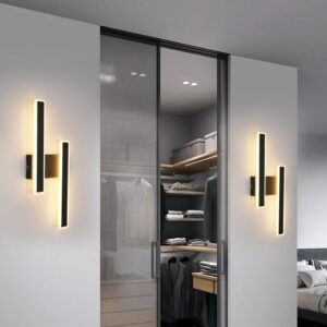 Modern Led Wall Lamps Creative Shape Simple Interior Wall Sconces Bedroom Bedside Living Room Background Wall Reading Light 1