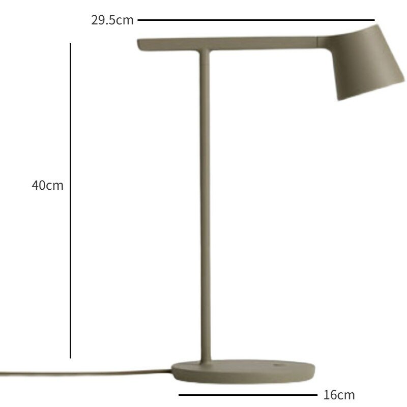 Denmark Designer Minimalist Desk Lamp for Study Reading Bedroom Bedside Table Lamp Aesthetic Room Decorator Lighting Appliance 6