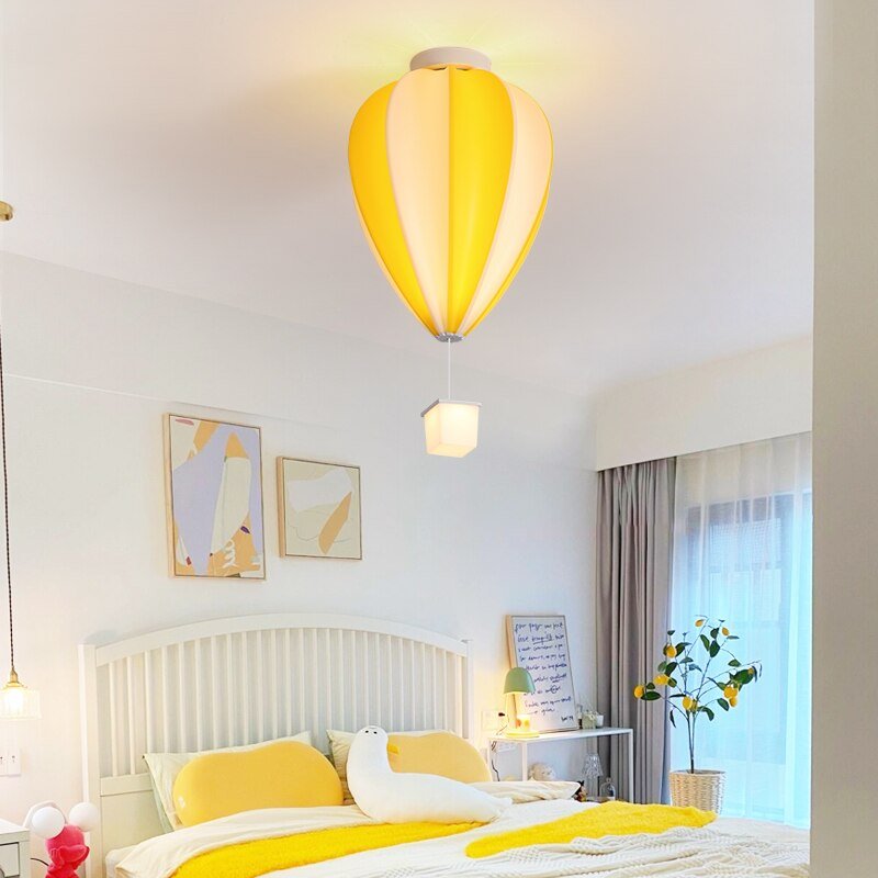 Air Balloon Modern Pendant Light Ceiling for Living Room Children's Bedroom Colorful Home Decor Chandelier Luminaire Suspension 2